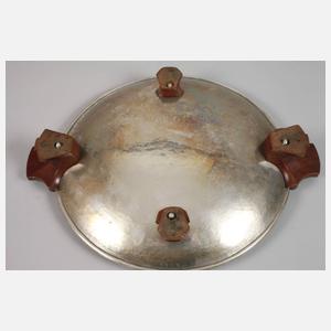 Ernst Treusch Große Silberschale Art déco
