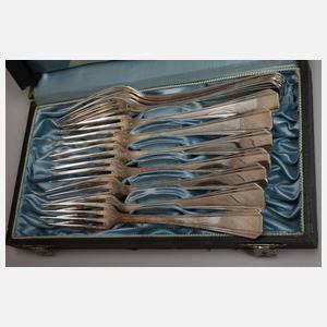 Orfèvrerie Christofle Besteck "Boreal" im Kasten