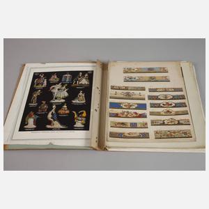 Konvolut Fraureuther Druckplatten und Katalog