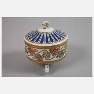 Fraureuth zwei Deckeldosen Art déco