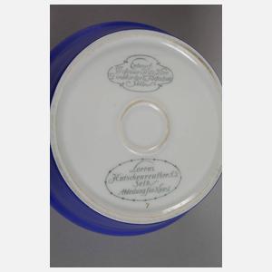 Hutschenreuther Deckeldose mit Vogelknauf