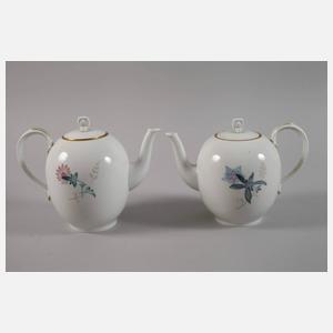 Meissen umfangreiches Kaffee-/Teeservice Art déco