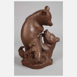 Meissen "Junge Bären, spielend"