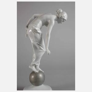 Rosenthal "Fortuna" auf Silberkugel