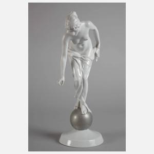 Rosenthal "Fortuna" auf Silberkugel