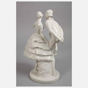 Schwarzburger Werkstätten "Harlekin und Balletteuse"