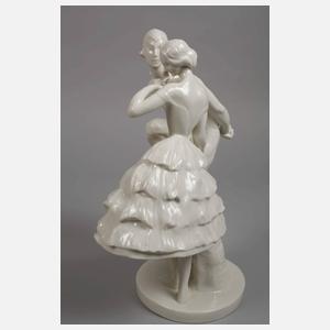 Schwarzburger Werkstätten "Harlekin und Balletteuse"