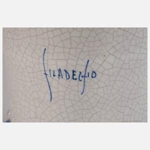 Italien figürlicher Cachepot