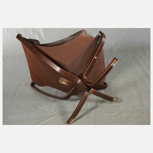 "Falcon-Chair" mit Ottomane