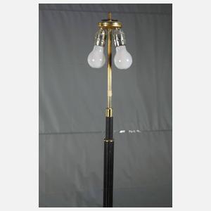 Stehlampe Leder