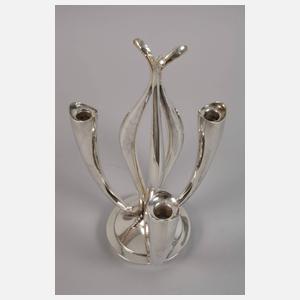 Paar Silberleuchter Russland