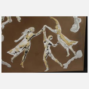 Rosenthal große Wandplatte "Himmelsreigen"