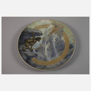 Rosenthal/Hutschenreuther drei Künstler-Wandteller