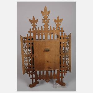 Tischaltar mit Bildplatte "Madonna della Sedia"