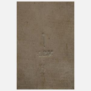 KPM Berlin Bildplatte "Das Schokoladenmädchen"