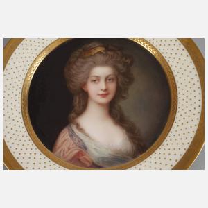 Hutschenreuther Hohenberg Portraitteller Prinzessin