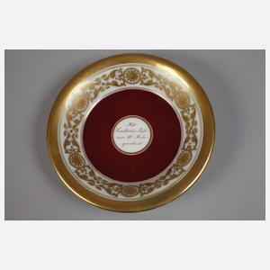 Ansichtentasse Gebirgslandschaft mit Schloss