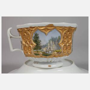 Meissen Ansichtentasse Sächsische Schweiz