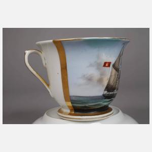 Kapitänstasse mit Segelschiff "Margarita"