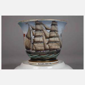 Kapitänstasse mit Segelschiff "Margarita"