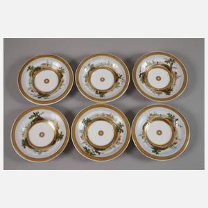 Kaffee-/Teeservice Landschaftsmalerei