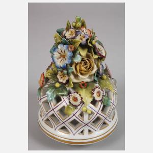 Prunkvolle Potpourrivase mit Sockel