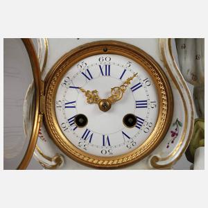 Frankreich Figurenpendule Allegorie der Baukunst