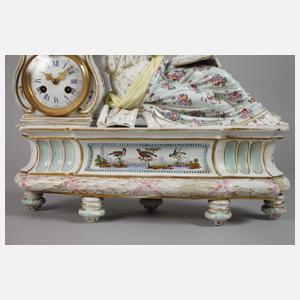 Frankreich Figurenpendule Allegorie der Baukunst