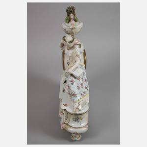 Frankreich Figurenpendule Allegorie der Baukunst