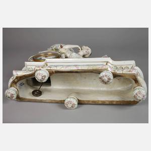 Frankreich Figurenpendule Allegorie der Baukunst