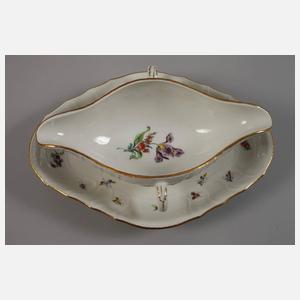 KPM Berlin Speise-Restservice Blumen und Insekten