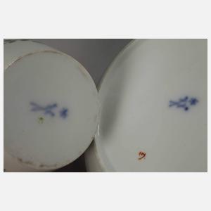 Meissen Tasse mit Untertasse Marcolinizeit