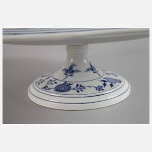 Meissen Kuchen- und Tortenplatte "Zwiebelmuster"