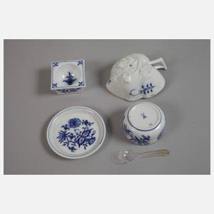 Meissen Konvolut "Zwiebelmuster"