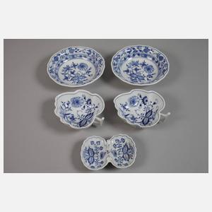 Meissen großes Speiseservice "Zwiebelmuster"