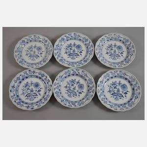 Meissen Teeservice "Zwiebelmuster"