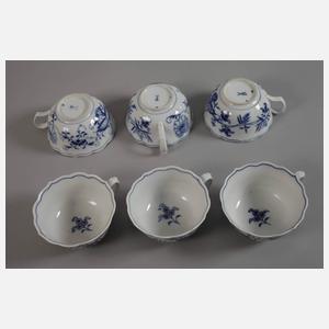 Meissen Teeservice "Zwiebelmuster"