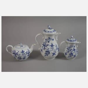 Meissen Kaffee-/Teeservice "Zwiebelmuster"