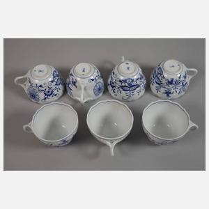 Meissen Kaffee-/Teeservice "Zwiebelmuster"