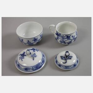 Meissen Konvolut "Zwiebelmuster"