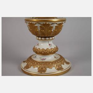 Meissen große Prunkvase Portrait August der Starke