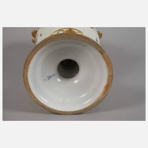 Meissen große Prunkvase Portrait August der Starke