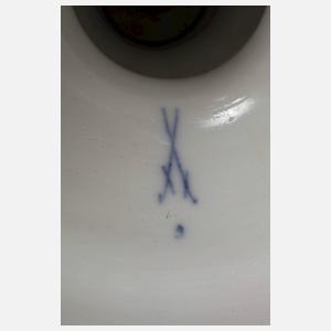 Meissen große Prunkvase Portrait August der Starke