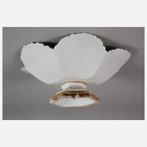 Meissen prunkvoller Tafelaufsatz "Pressglasoptik"