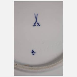 Meissen Prunkteller "Stechpalme (Ilex)"