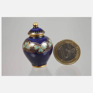 Meissen Miniaturvase Jugendstil