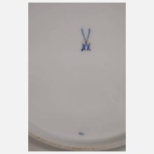 Meissen Ansichtenteller "Auerbach i. Vogtl."