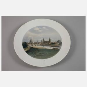 Meissen Ansichtenteller "Dresden"
