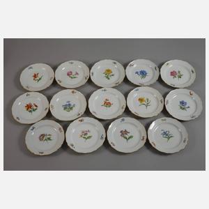 Meissen umfangreiches Kaffeeservice "Blume 1"