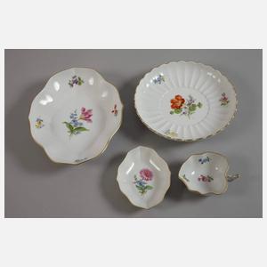 Meissen Konvolut Blumenmalerei